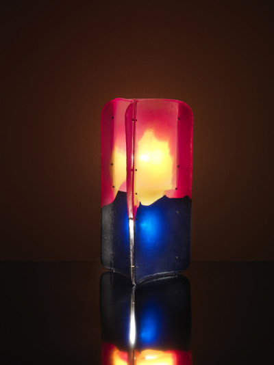 Triangle Lamp, Edizioni del Pesce, 2010, Resin polyurethane