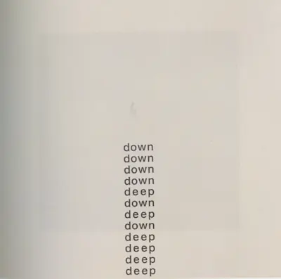 Willys de Castro, Cartaz-poema, 1958, letterpress on printing card