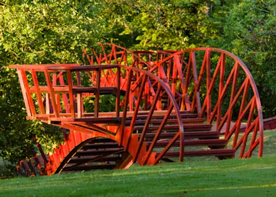 Close up of Jumping Bridge