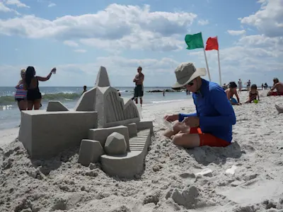 modernist sandcastles