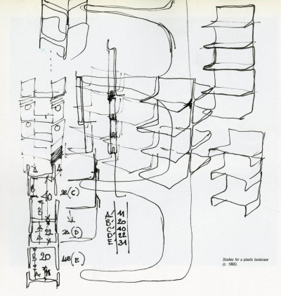 Bookcase Sketch