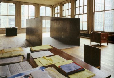 Permanent installation, untitled, 1969. Photo 1984.