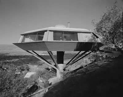 6 B - Lautner Chemosphere House Exterior
