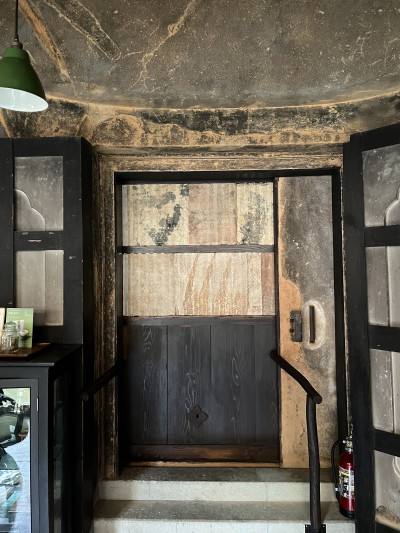  Interior door from library in Takyo Abeke