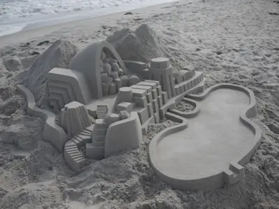 #7-Calvin Seibert’s Modernist Sandcastles