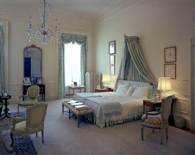 First Lady’s Bedroom. Photo courtesy of John F. Kennedy Presidential Library and Museum.