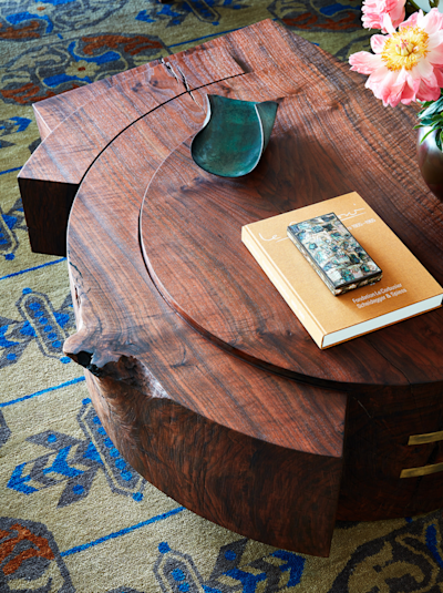 15 A - Ido Yoshimoto coffee table in situ in a residential project