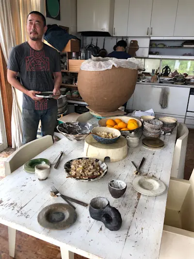 Kazunori Hamana's studio