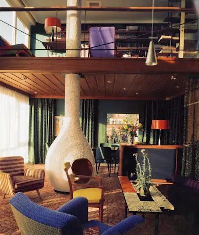 The home Tibor built for himself and his family became a sort of incubator for his ideas. 