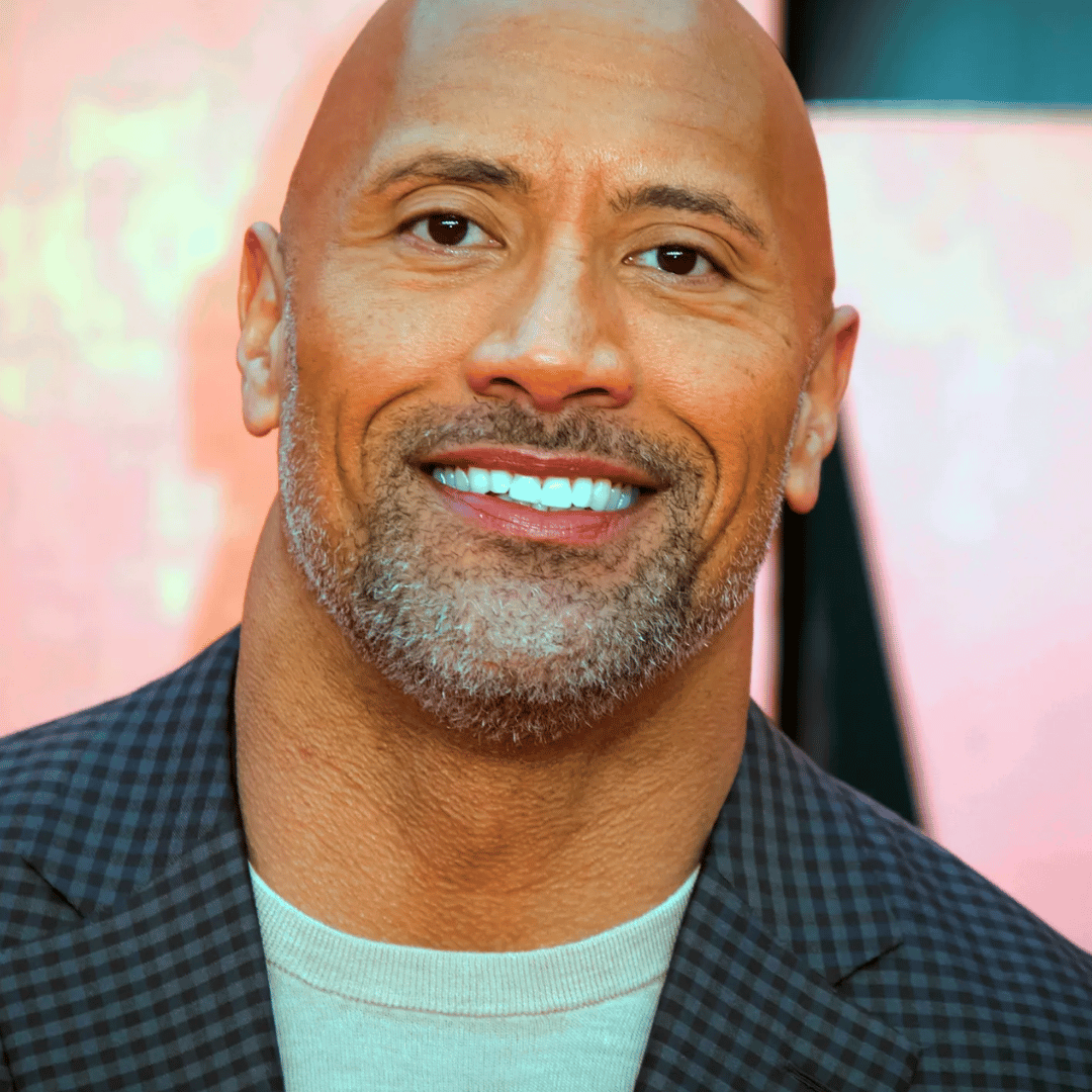 Hairstyle for oblong face like Dwayne Johnson