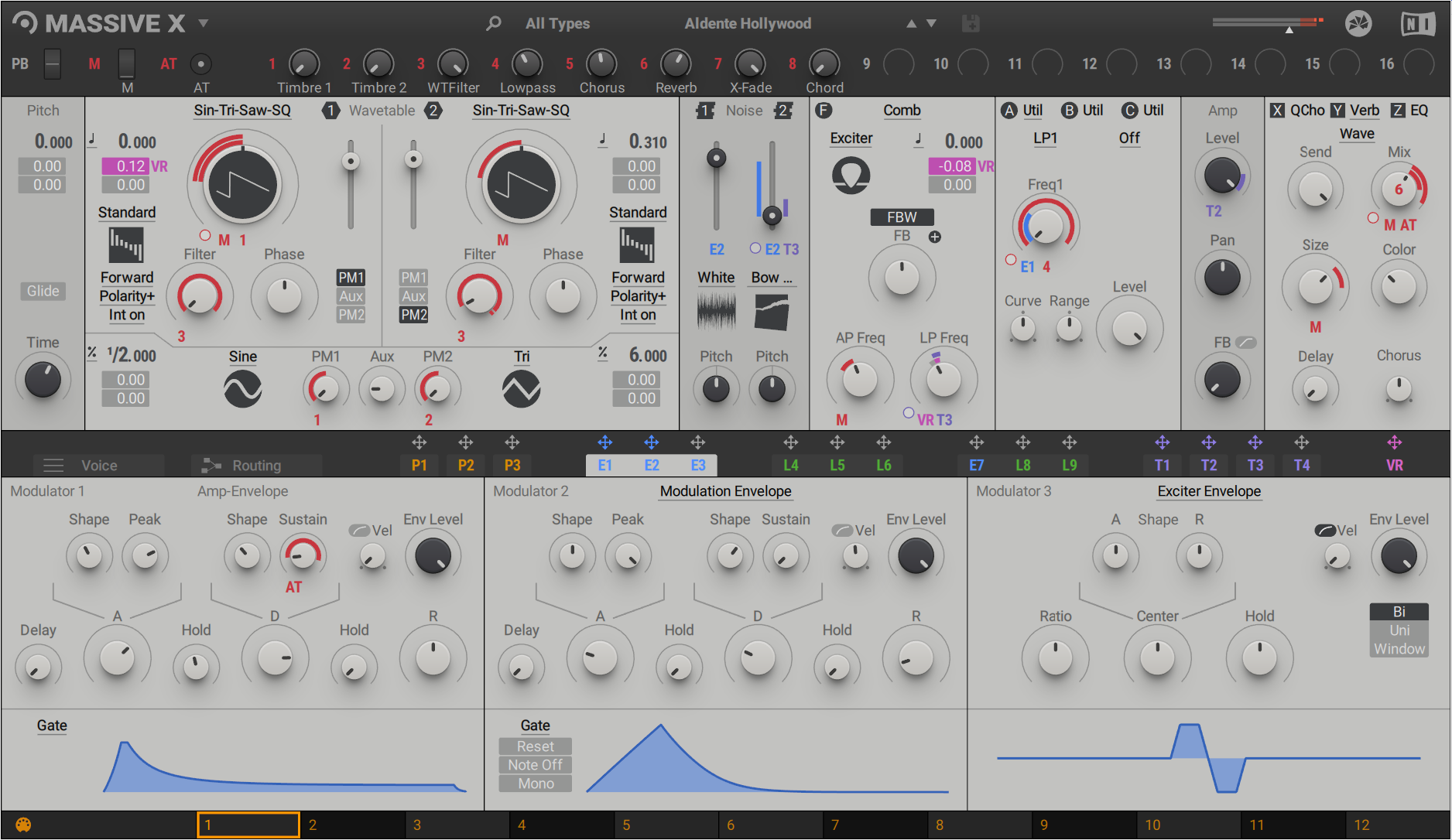 Native Instruments Massive X UI Image