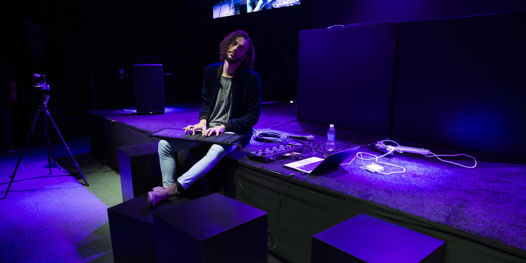 Marco Parisi plays 'Purple Rain' by Prince at NAMM 2017 on a Seaboard RISE 49