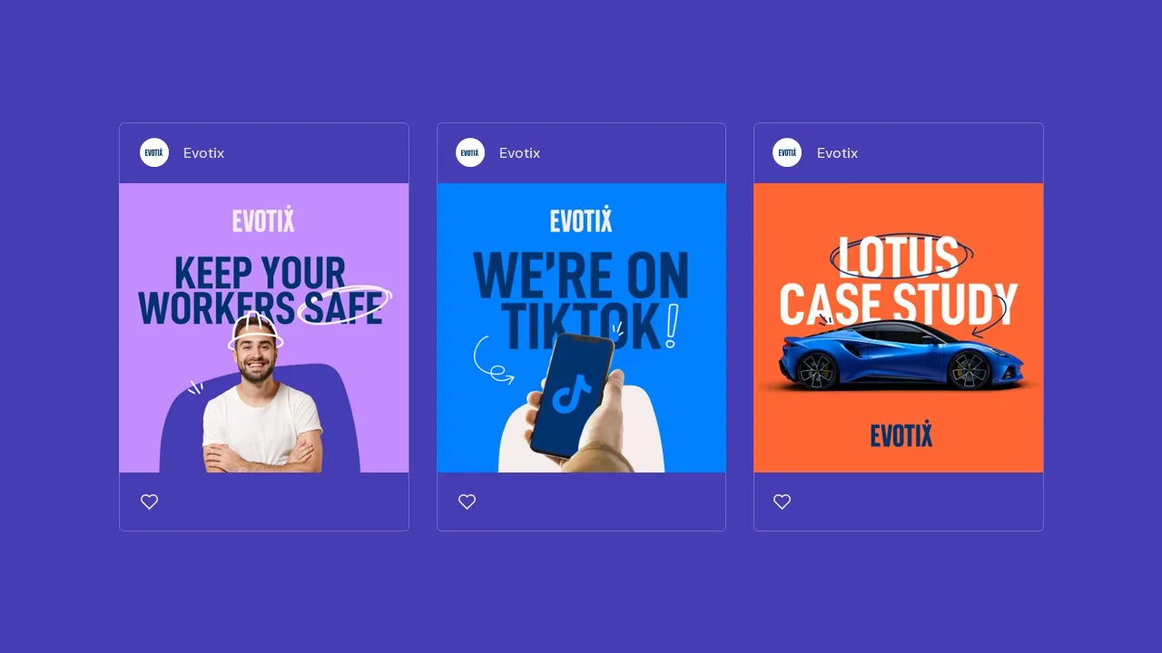 Evotix Social Media Tempaltes