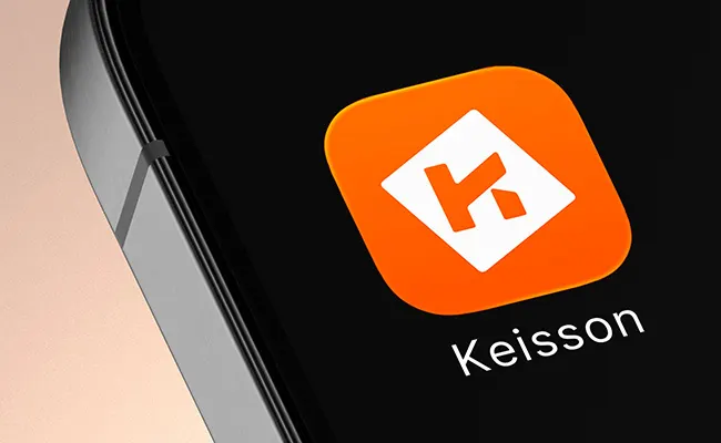 Keisson app icon mockup