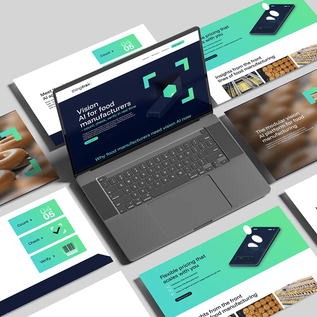 Thingtrax branded website