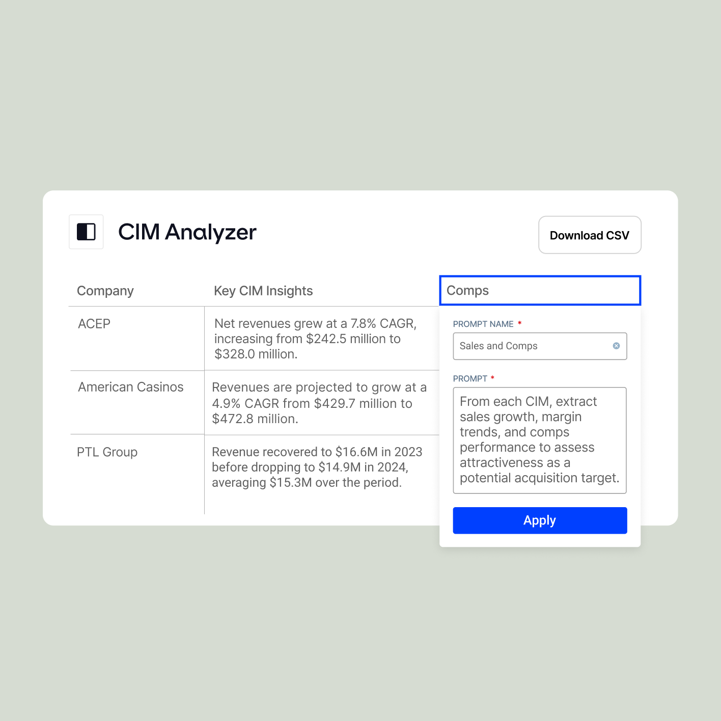 Move through insights at scale