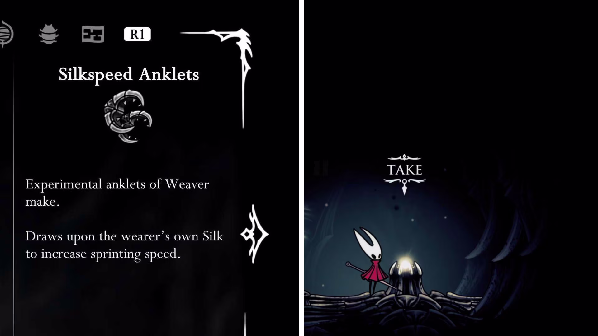  HOLLOW KNIGHT: SILKSONG -SILKSPEED ANKLETS