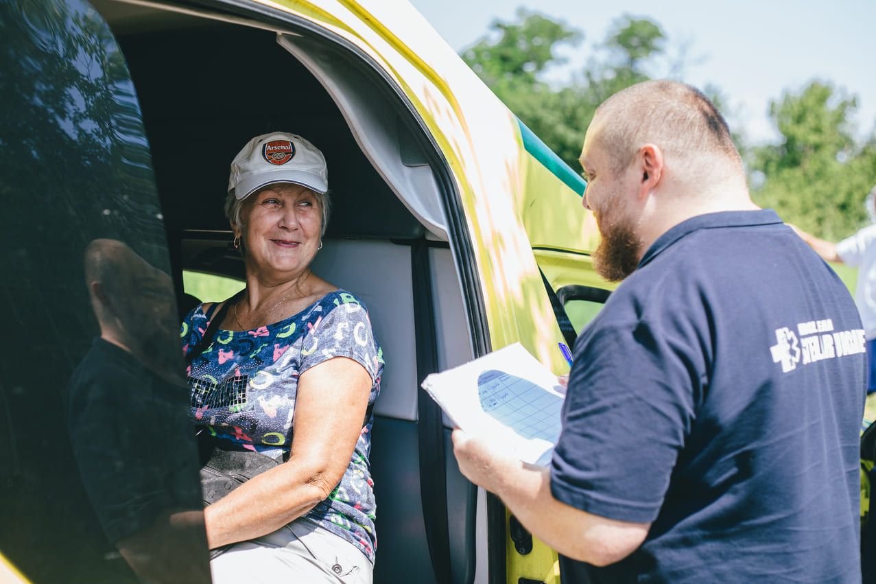 In less than a year, the medical teams of "Stellar Ukraine" have visited over a hundred settlements and provided approximately 20,000 medical and psychological consultations to people living in the Kharkiv region, including those in de-occupied territories