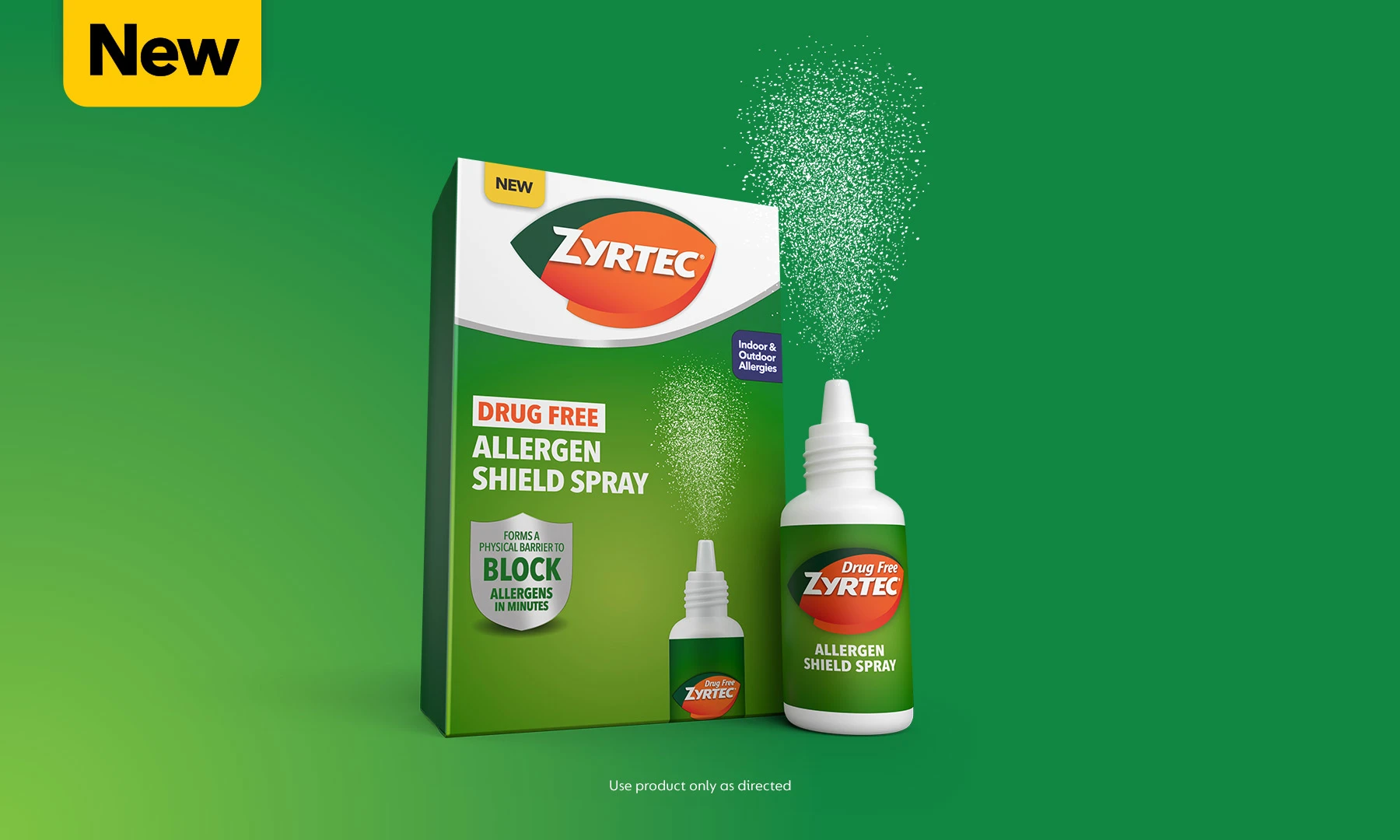 Protective barrier to block allergens