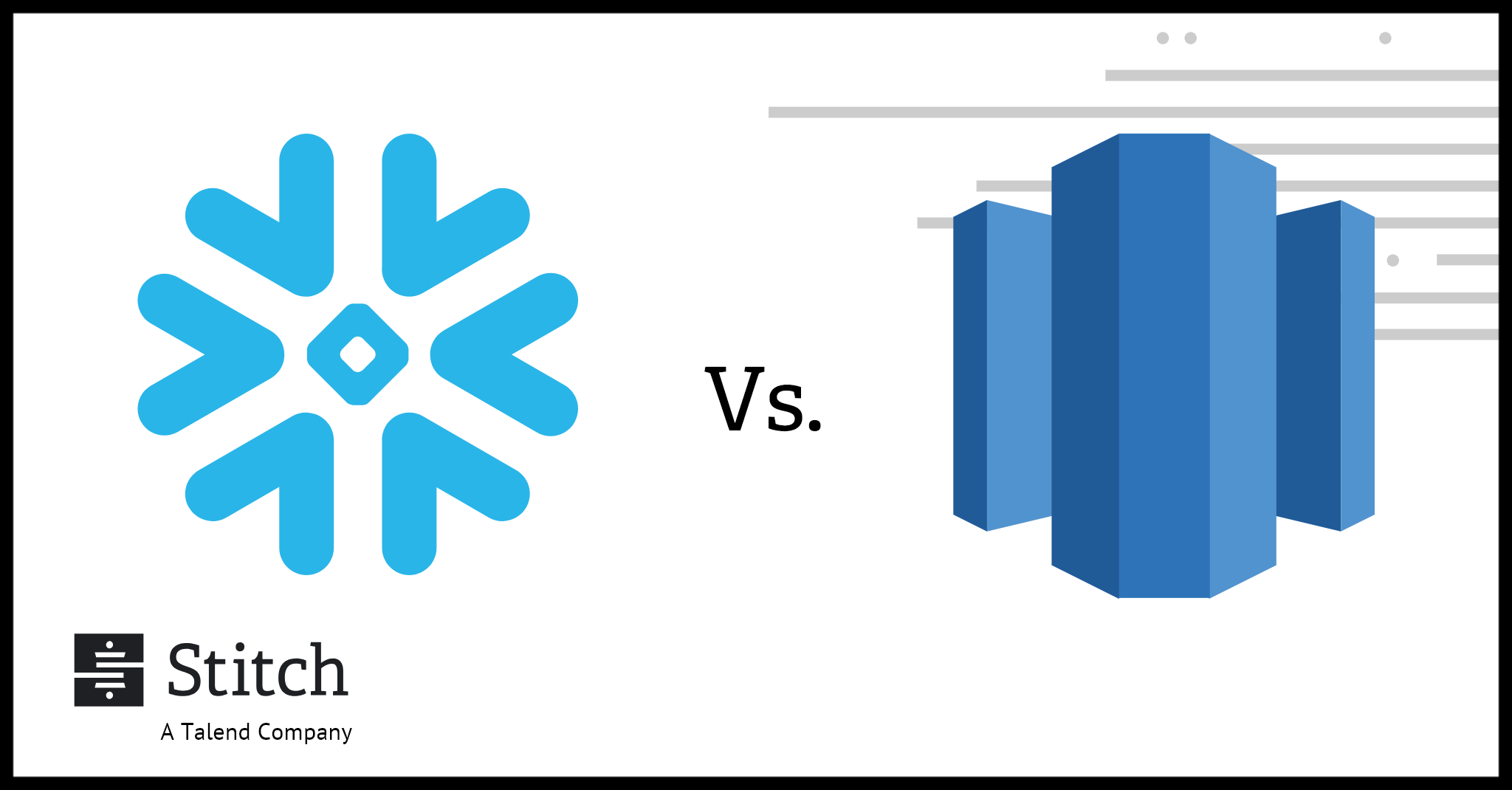 Redshift vs. Snowflake - how to choose between these two leading cloud data warehouse providers?