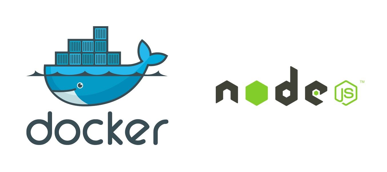 docker and node logo
