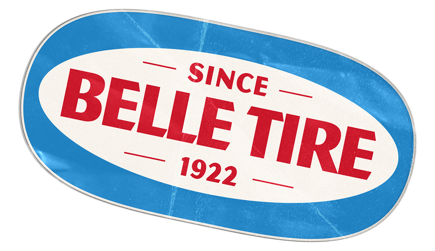 Belle Tire certified auto service badge
