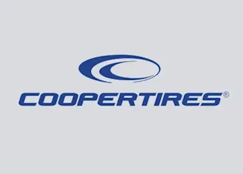 Cooper Tires Logo Gray Background