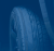 Bald tire blue