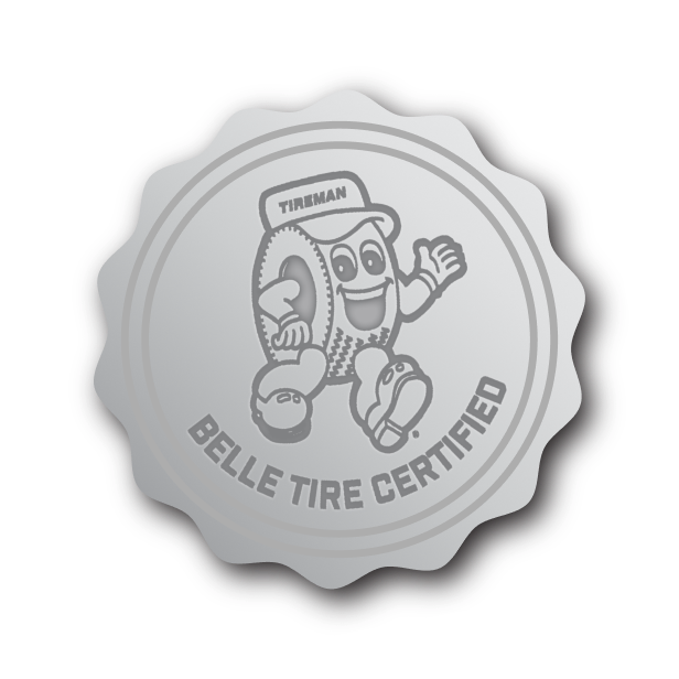Belle Tire Certified Seal