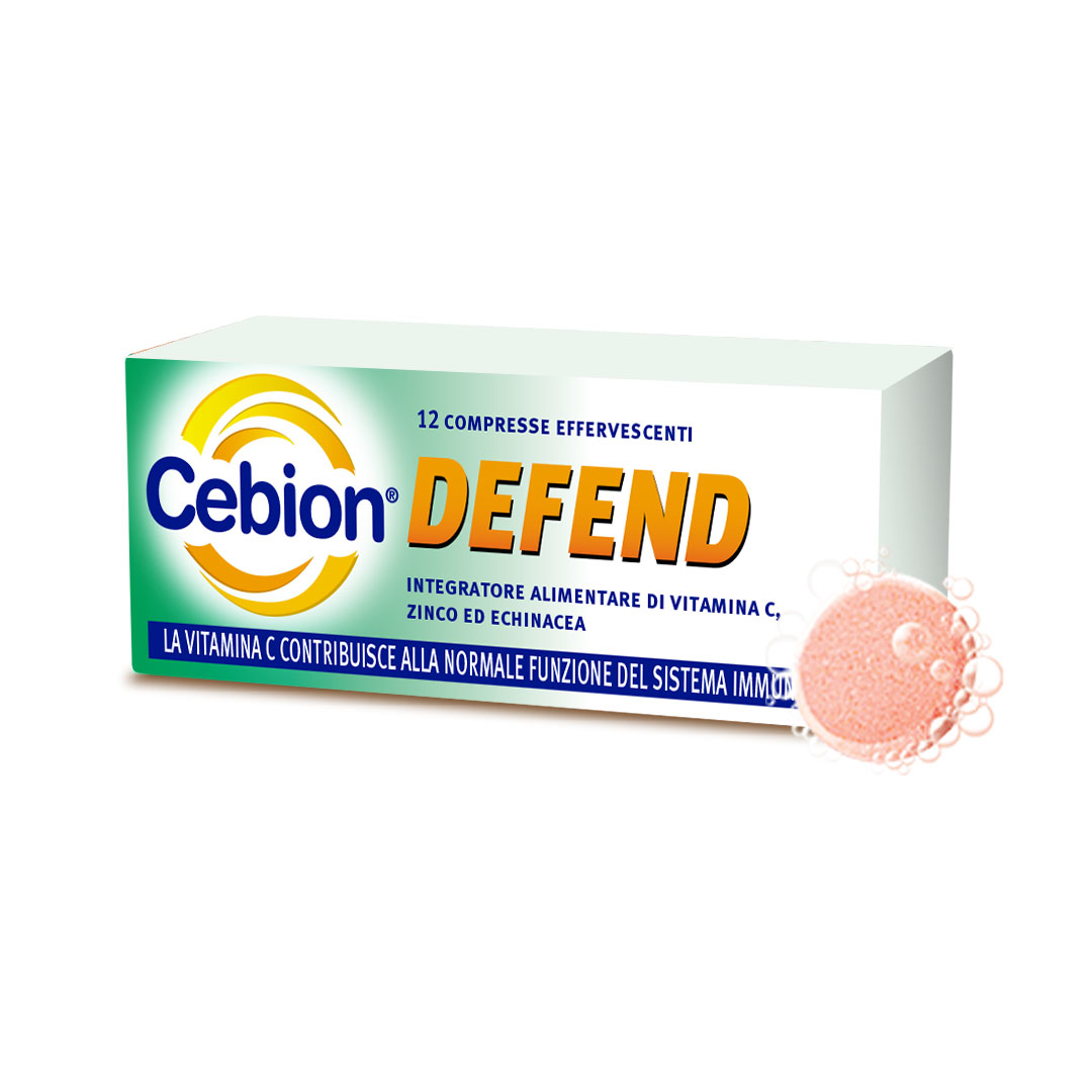 Compresse cebion defend effervescenti vitamina c