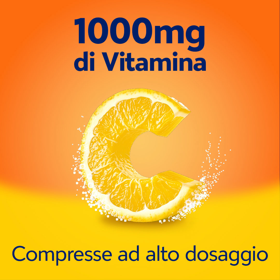 Alto dosaggio di 1000mg di vitamina c