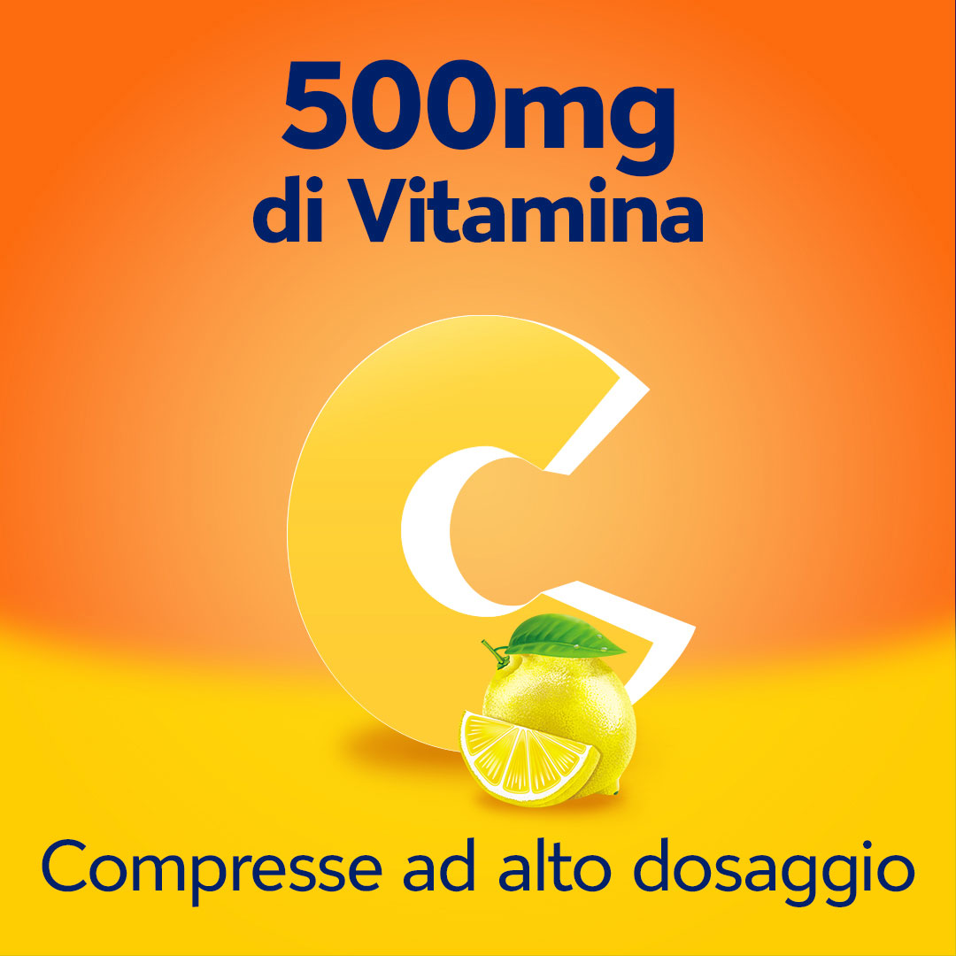 500 mg di vitamina c al limone