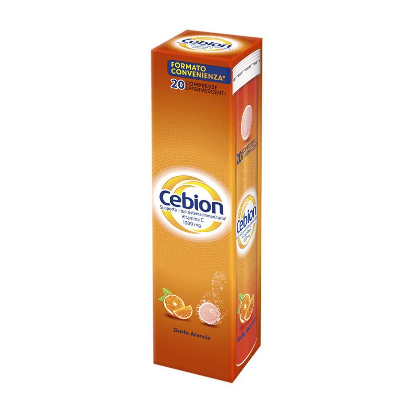 Cebion Compresse Effervescenti All’Arancia formato convenienzza