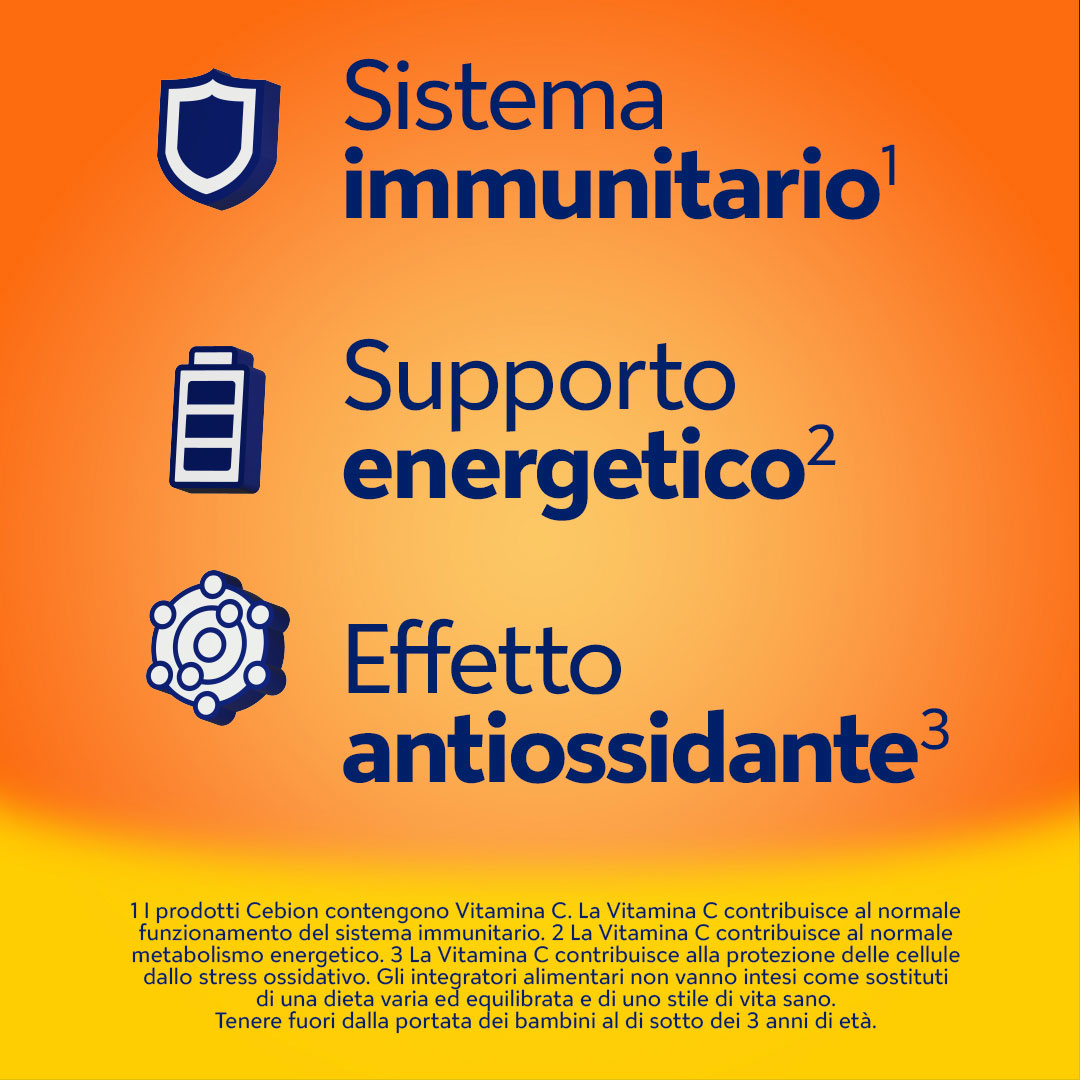 Benefici della vitamina c: immunità, energia, antiossidante