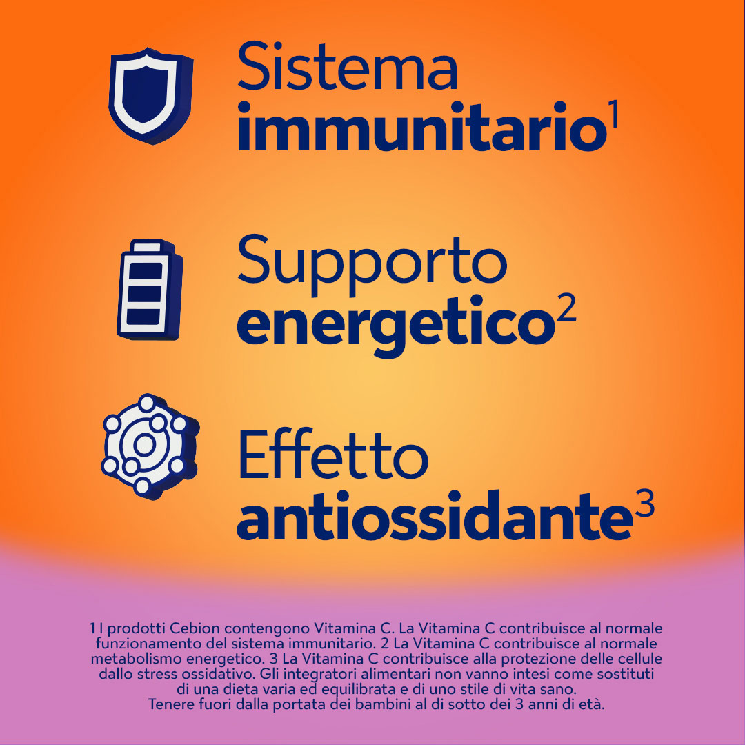 Benefici della vitamina c