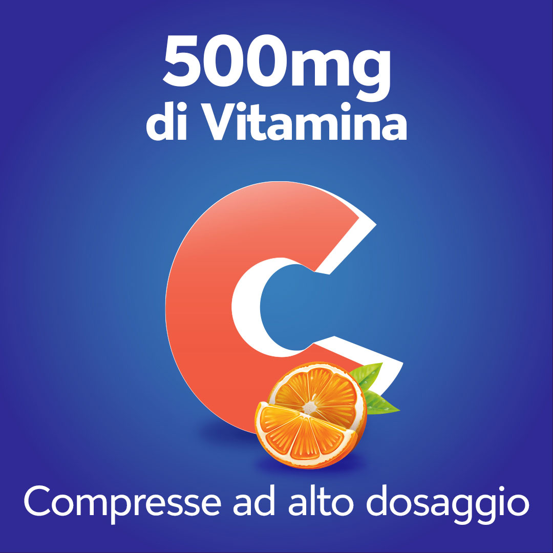 500 mg di vitamina c all arancia