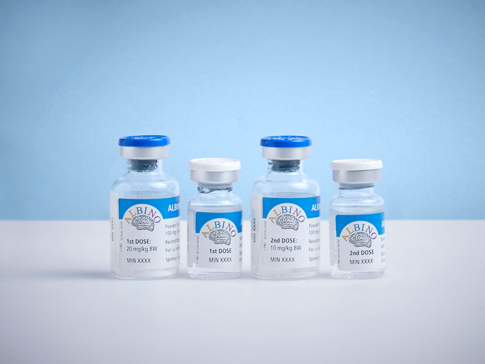 Clinical Trial Medication (Albino blauw)