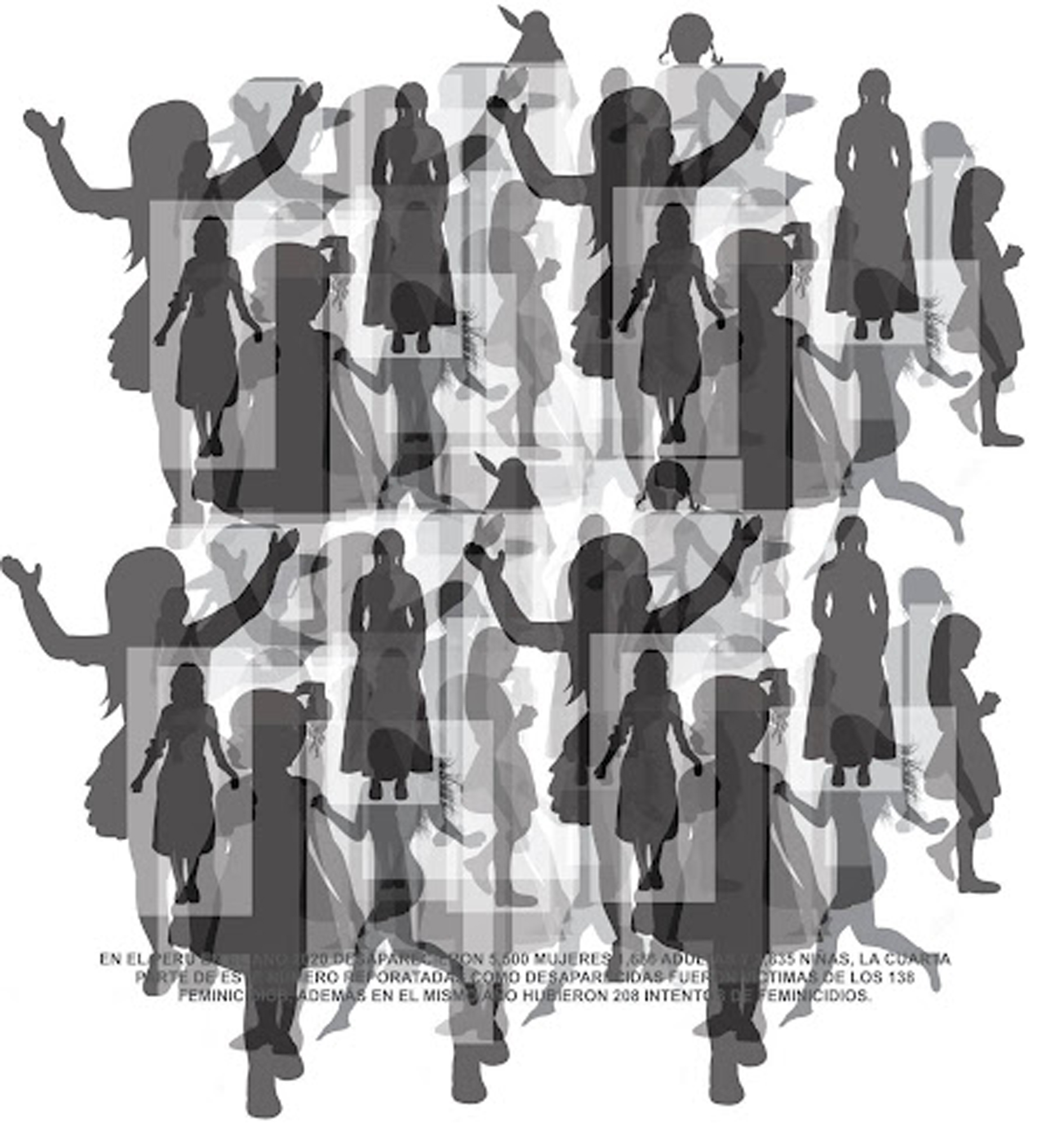 Invisibles, instalación de 90 serigrafías  .jpg