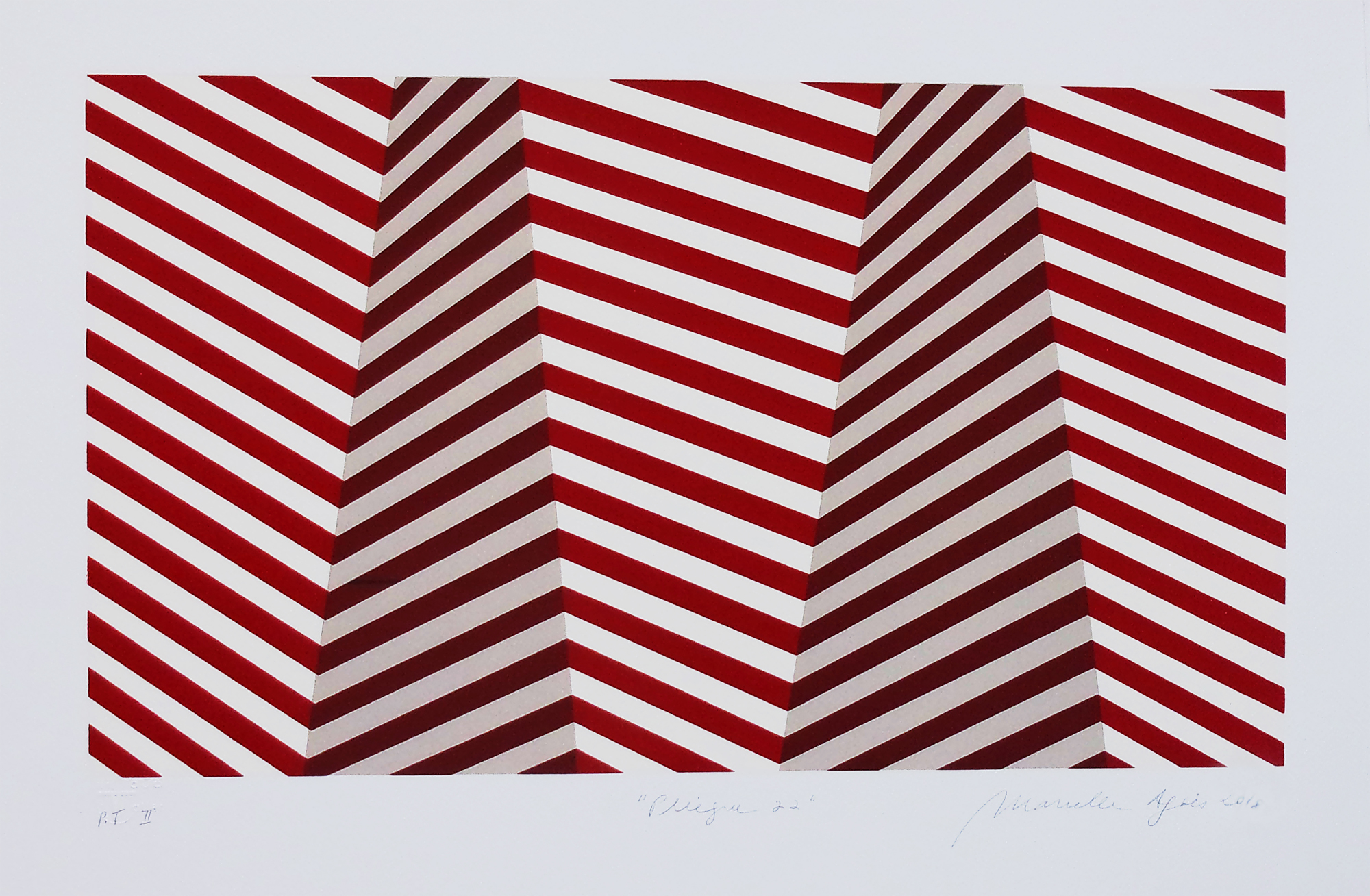 2018. AGOIS, Mariella. Pliegue 22. Serigrafía. 65x50cm. 2018.jpg