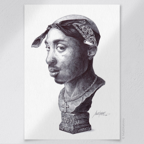 Buste 016 (Tupac)