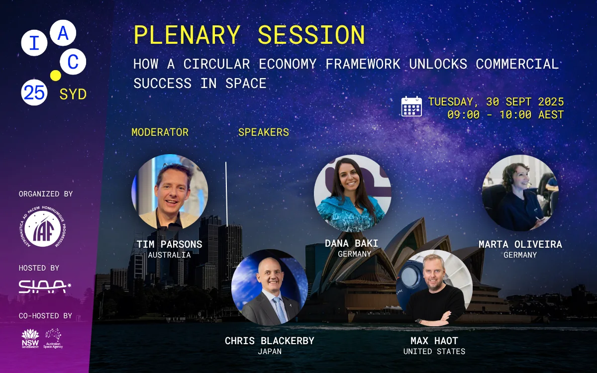 IAC 2025 plenary session