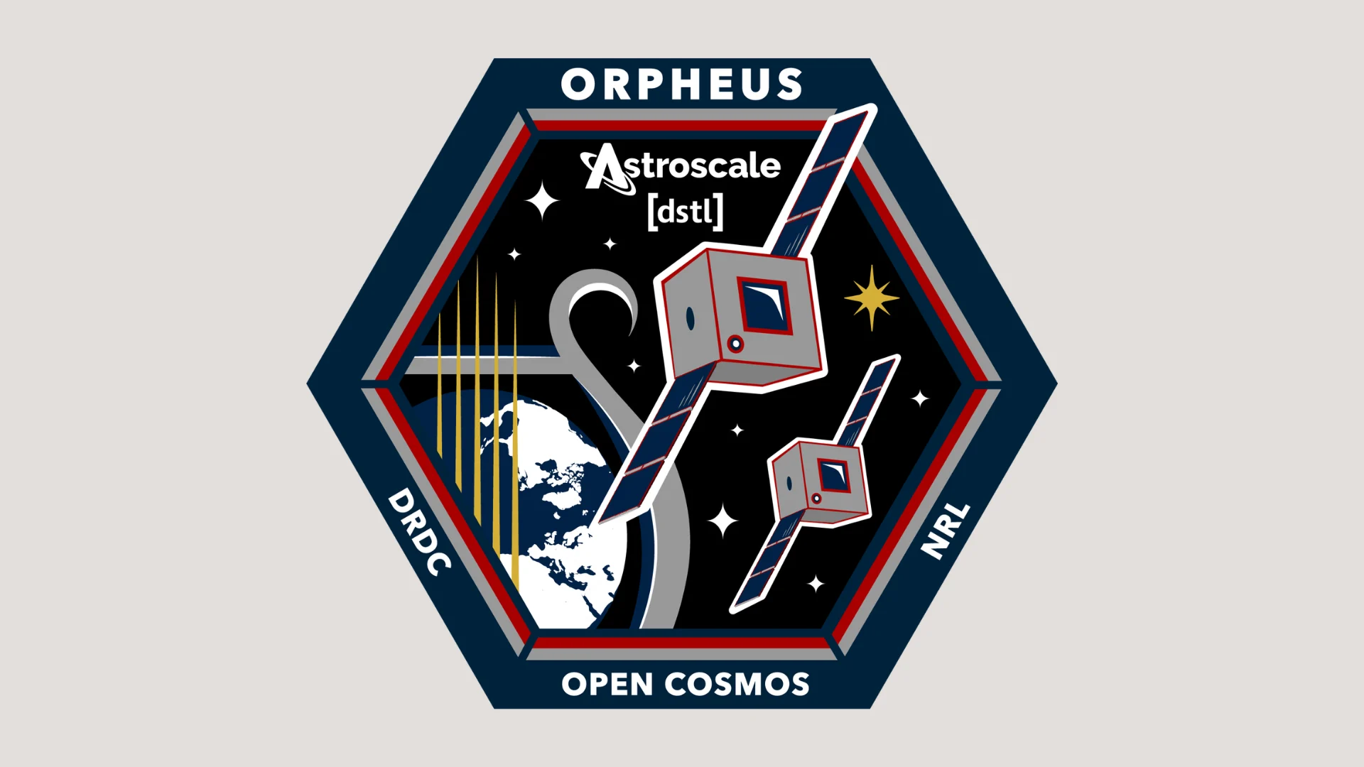 Mission Patch of the Orpheus Mission
