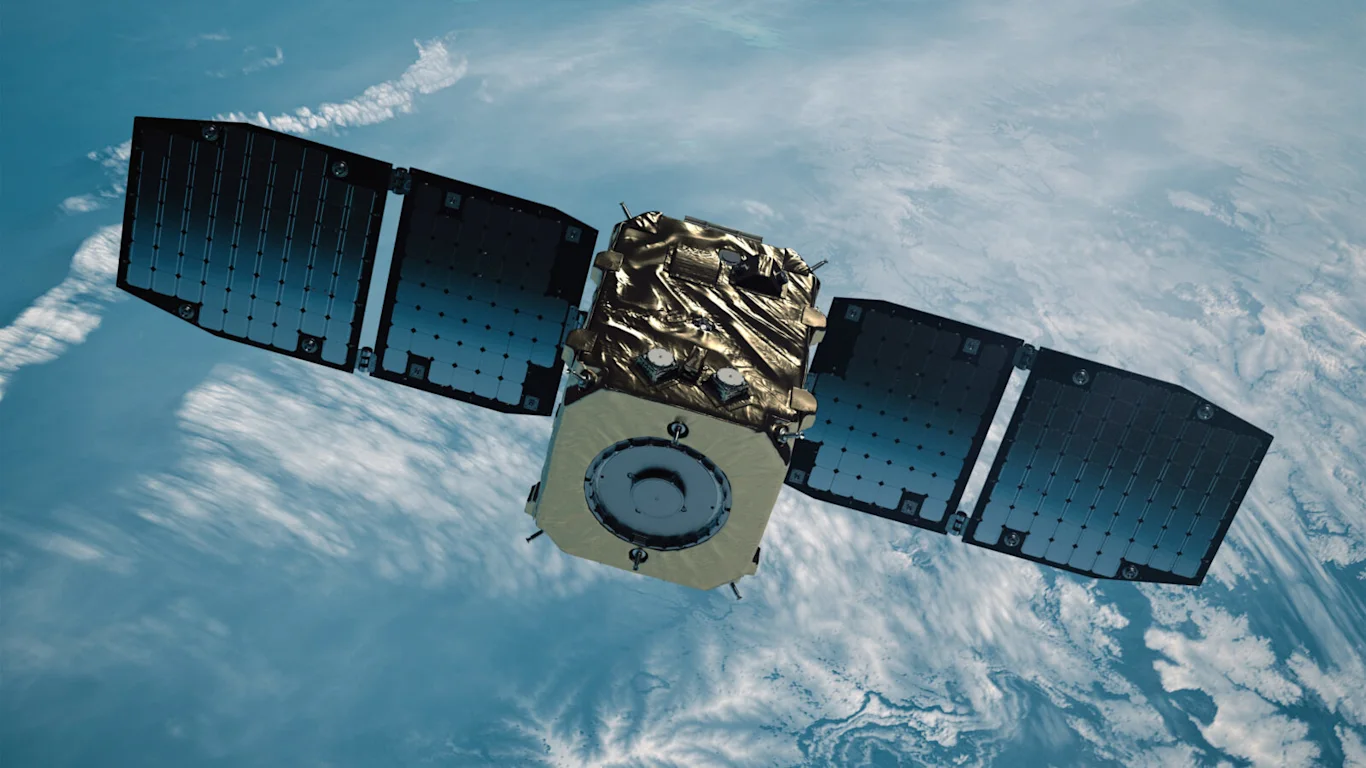 CG Image of ADRAS-J with Solar Panels Deployed