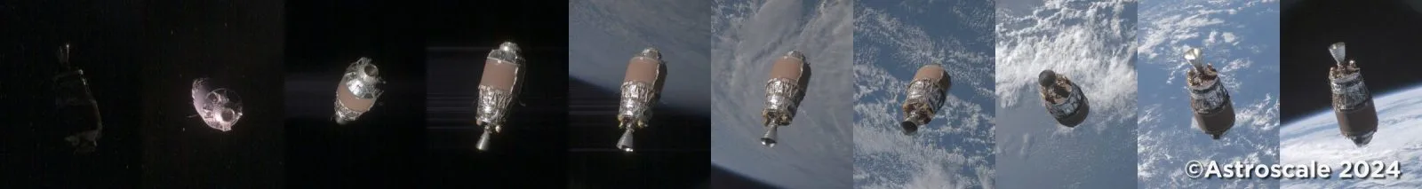 ADRAS-J Fly-Around Space Debris July 16 2024