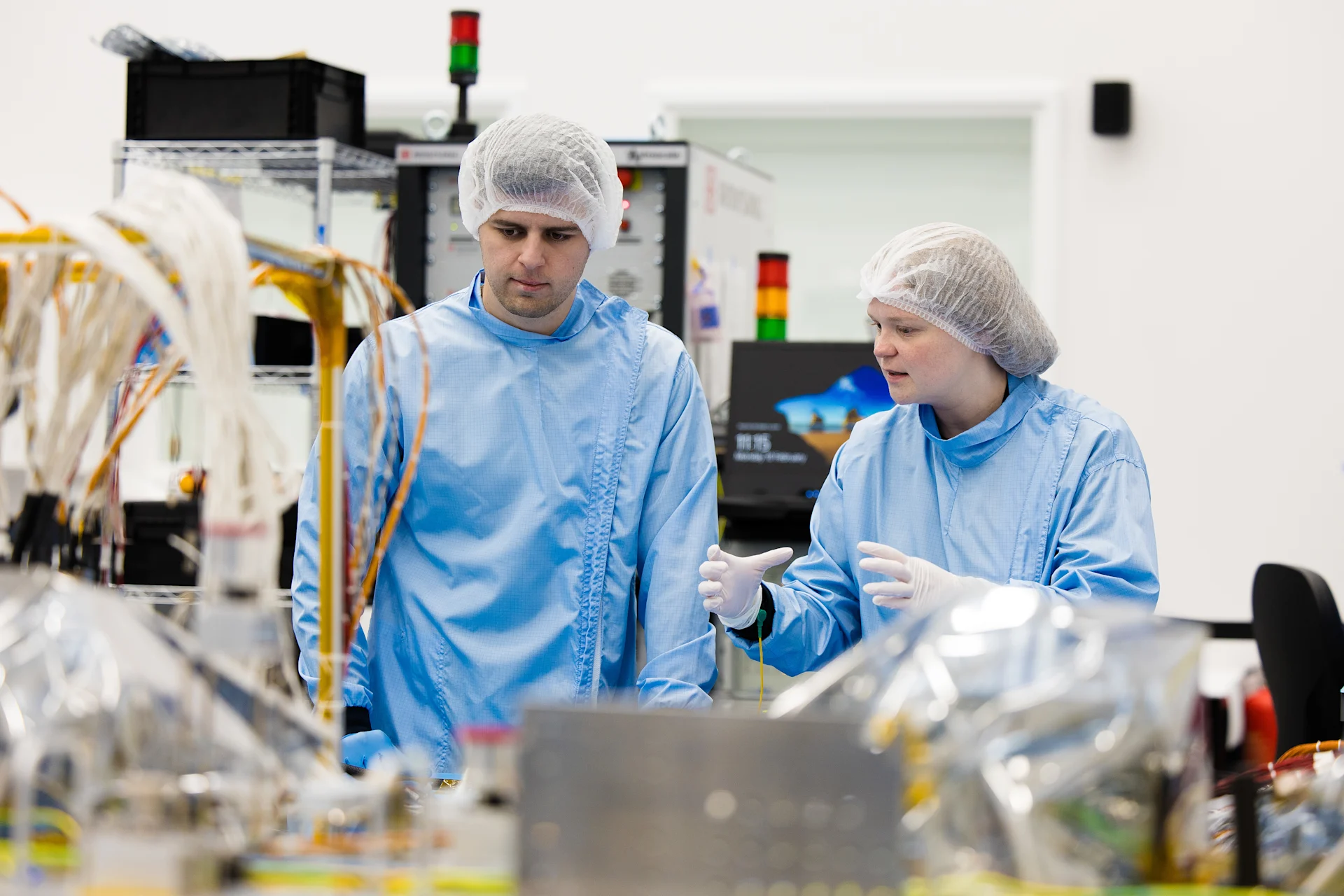 Cleanroom in action