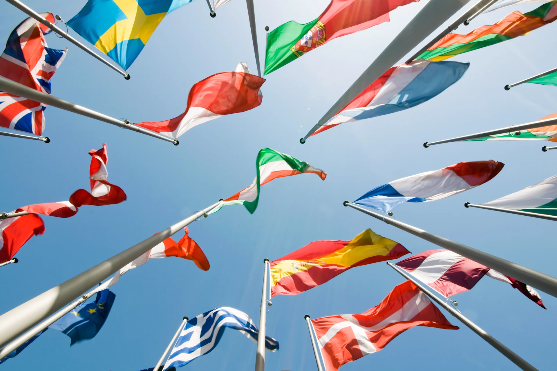 International flags