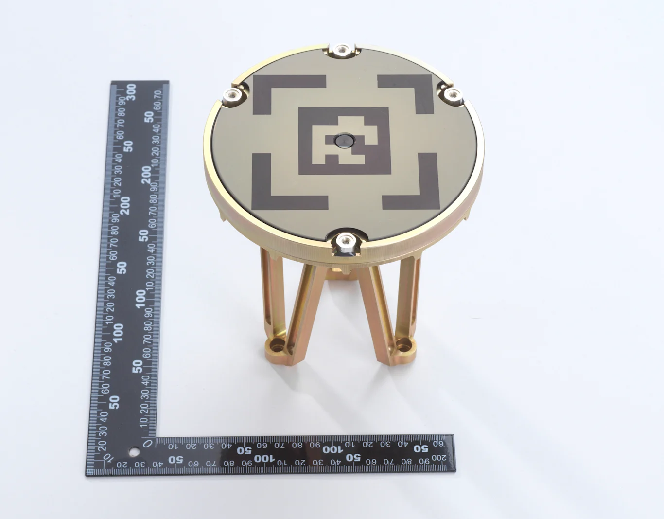 AS Docking Plate - white long leg with ruler