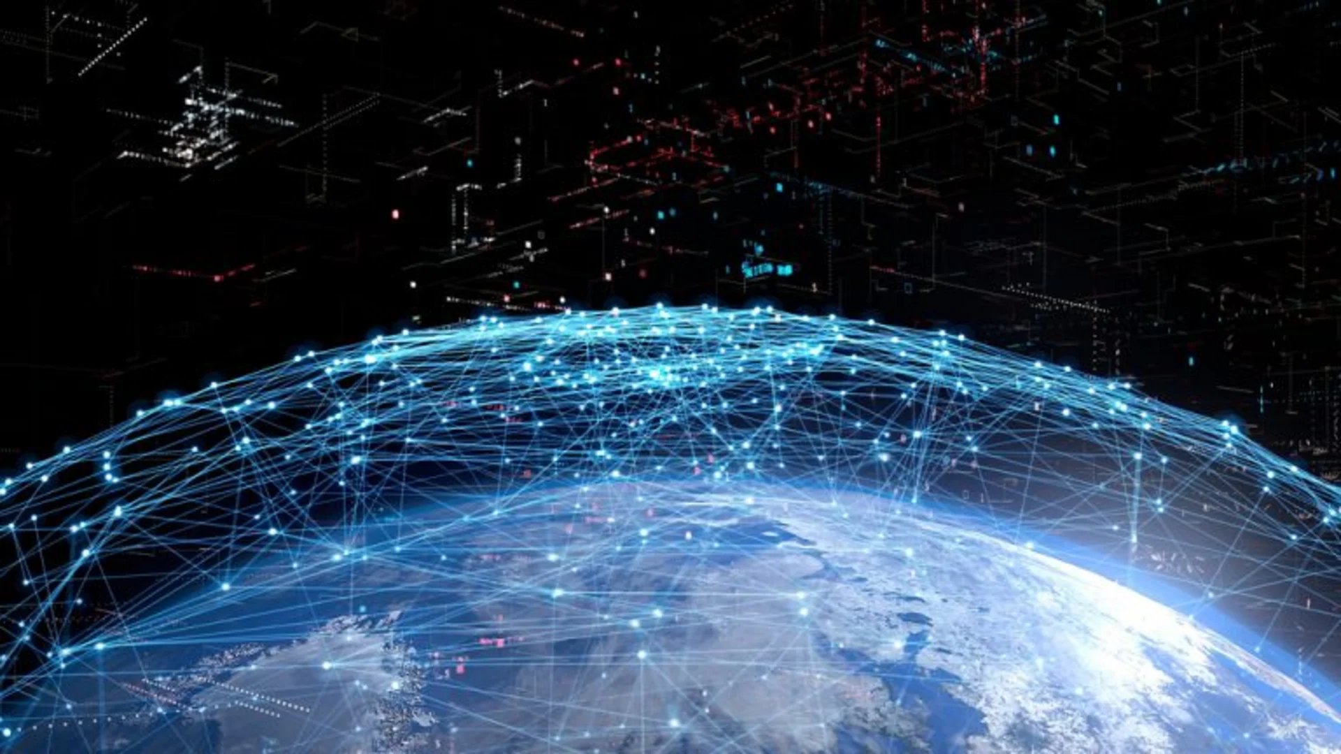 Satellite web
