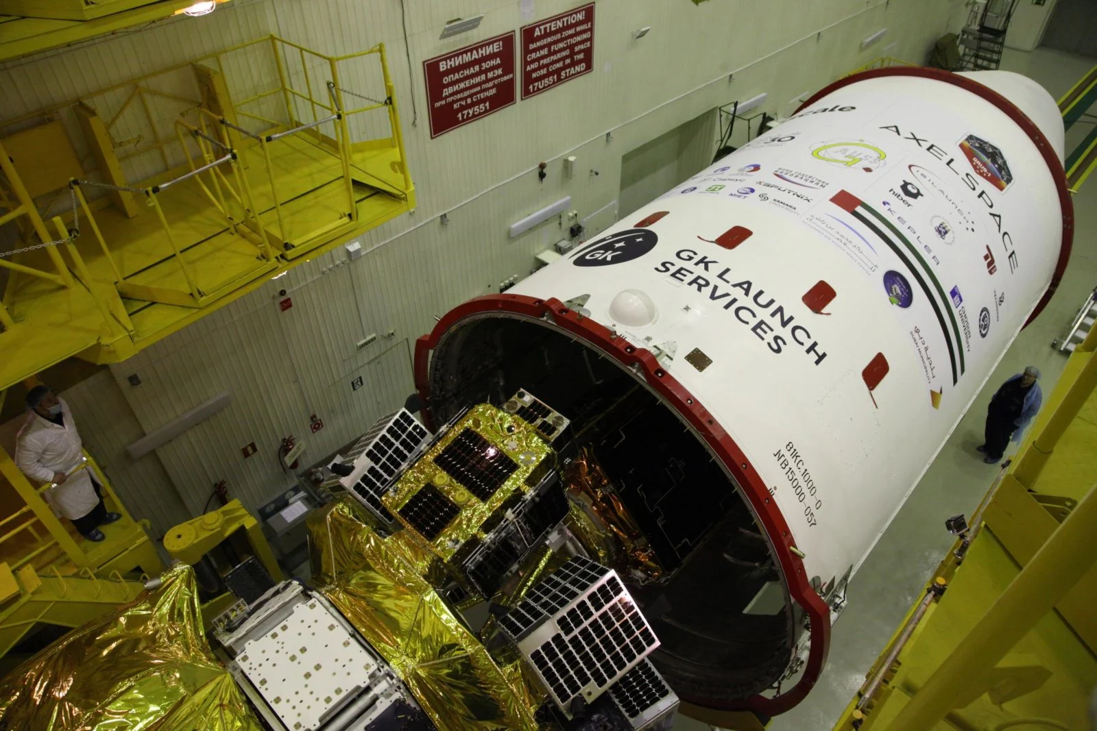 ELSA-d on Soyuz in March 2021