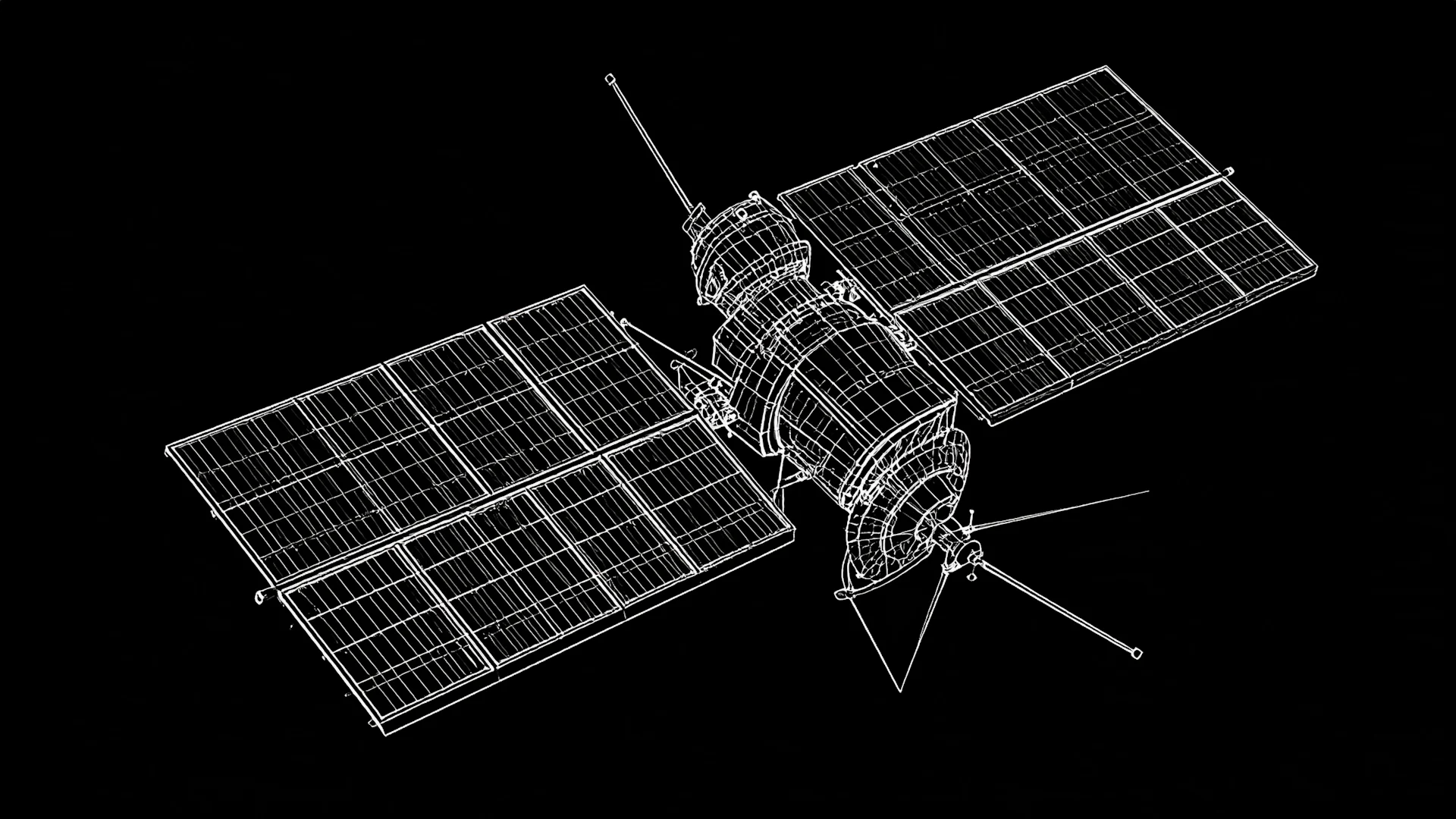 satellite drawing